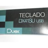 TECLADO DUEX USB PTO DX-41SU