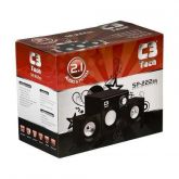Caixa de Som Subwoofer AMP 2.1 C3Tech SP-222BS Preta